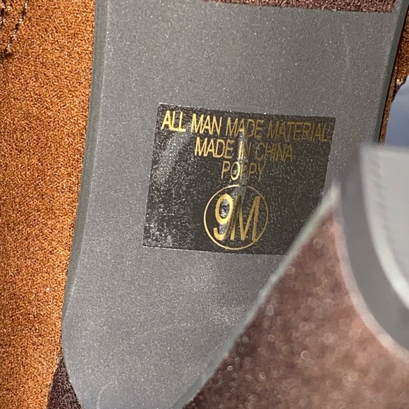 Y•not? Cheetah print multi colored of brown ankle boots 4inch heels size 9M - Picture 13 of 16